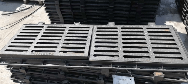 三江球墨铸铁连体双篦展示