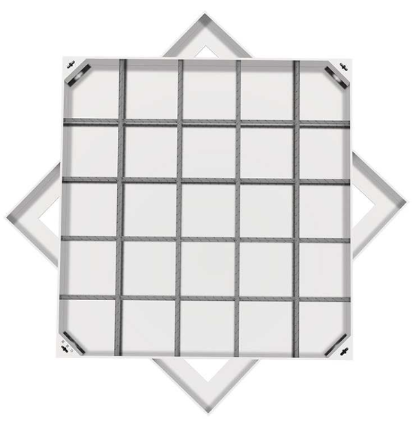 三江不锈钢方井展示